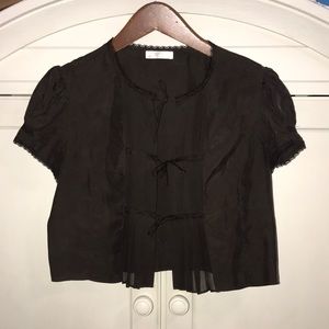 OLD NAVY FLOWY CROP TOP